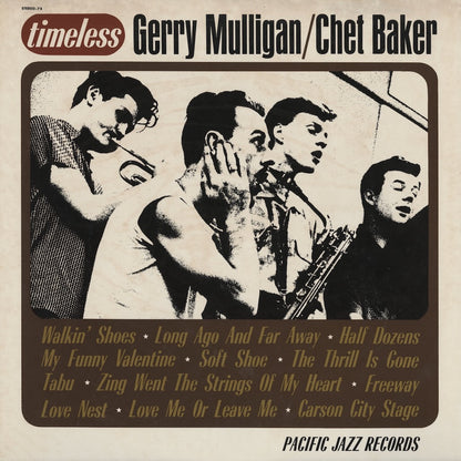 Gerry Mulligan - Chet Baker / ジェリー・マリガン　チェット・ベイカー  / Timeless (GXF-3112)