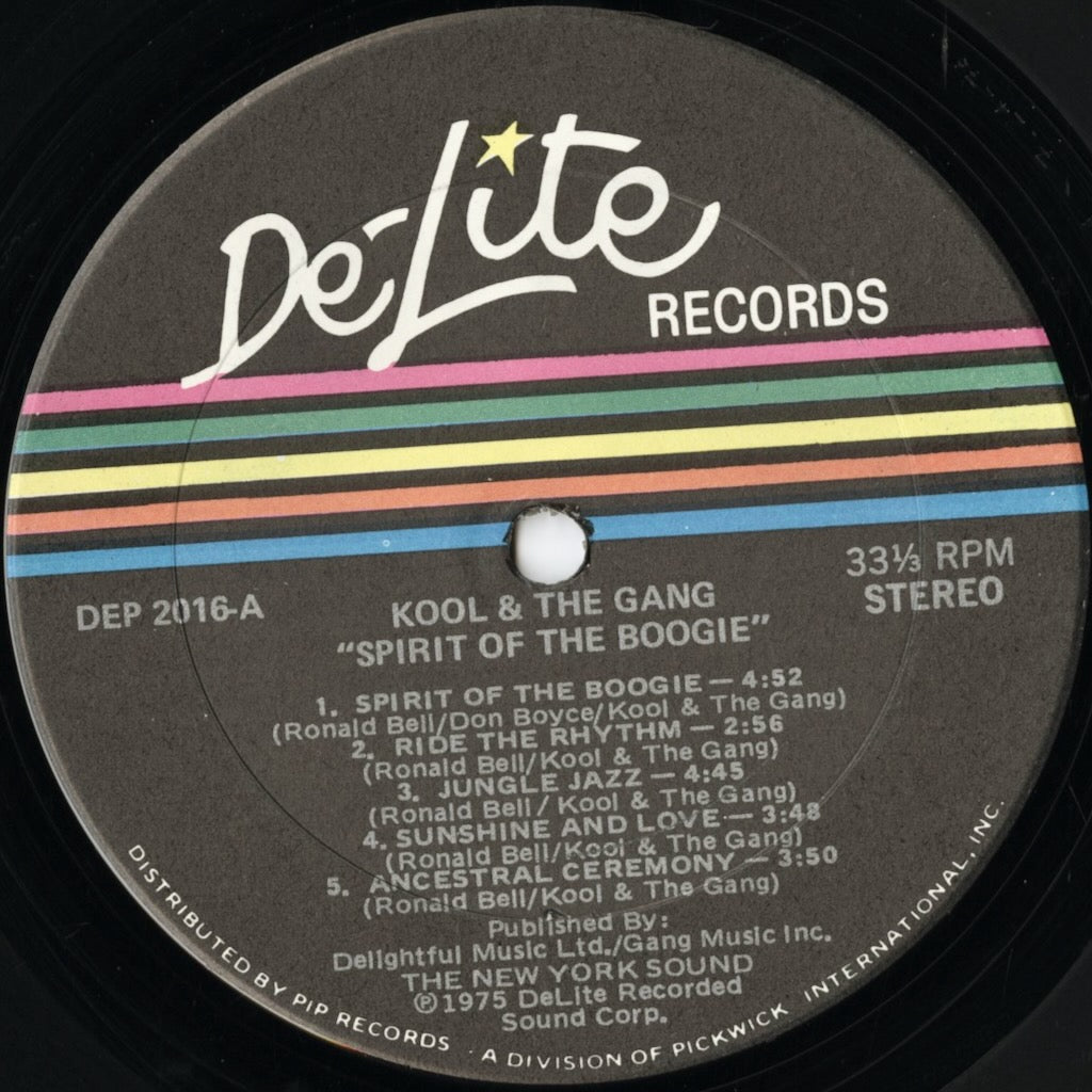 Kool & The Gang / クール＆ザ・ギャング / Spirit Of The Boogie (DEP 2016)