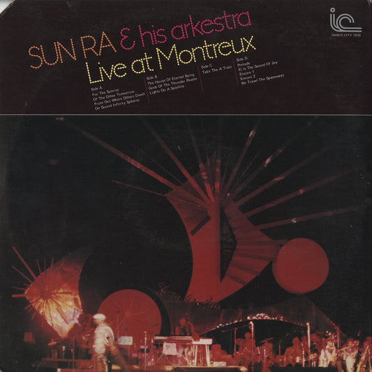 Sun Ra – Live At Montreux (IC1039) LP 1976 US Inner City | 中古LP