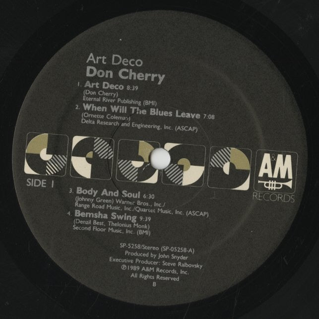 Don Cherry / ドン・チェリー / Art Deco (SP-5258)