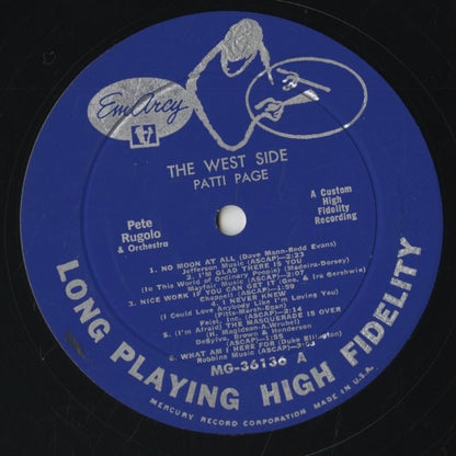 Patti Page / パティ・ペイジ / The West Side (MG 36136)