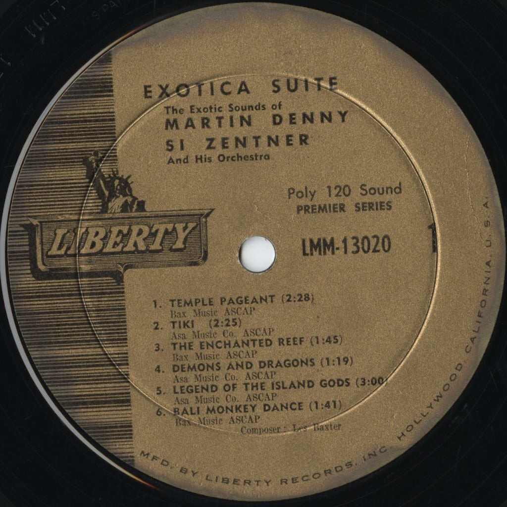 Martin Denny - Si Zentner / マーチン・デニー サイ・ゼントナー / Exotica Suite (LMM-13020) MONO