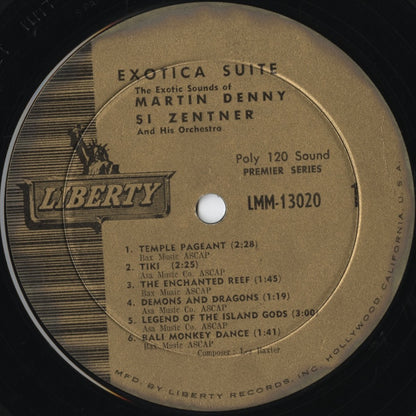 Martin Denny - Si Zentner / マーチン・デニー サイ・ゼントナー / Exotica Suite (LMM-13020) MONO