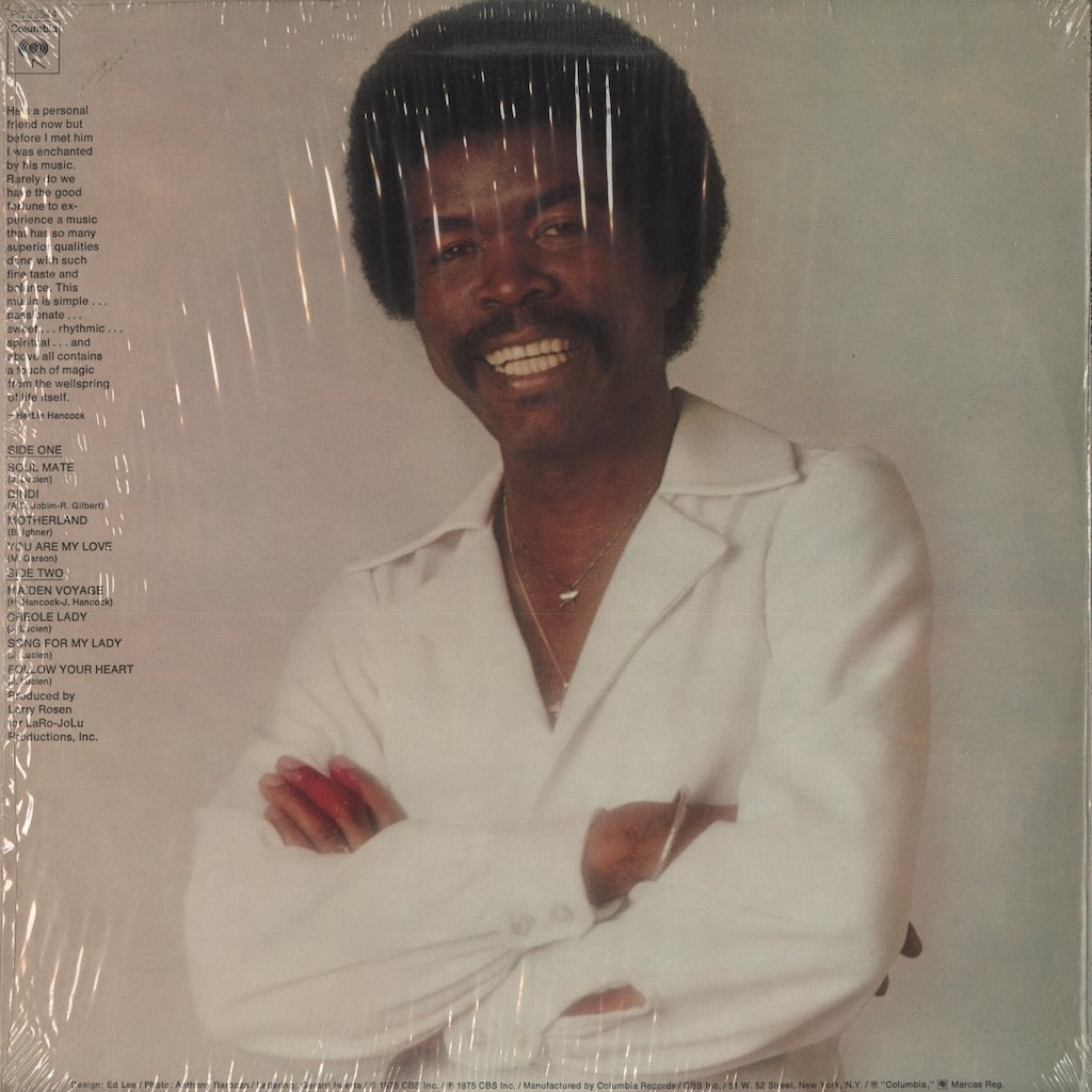 Jon Lucien - Song For My Lady (PC 33544) 1975 US Columbia｜中古LP