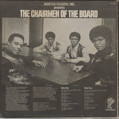 The Chairmen Of The Board - Give Me Just A Little More Time (ST-7300) LP 1970 US Invictus｜中古LP
