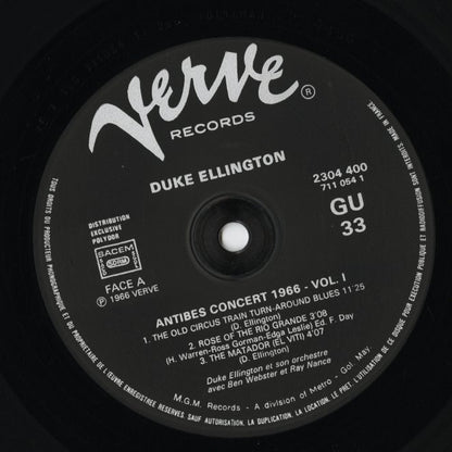 Duke Ellington / Antibes Concert Vol. 1 (2304 400) LP 1979 FRA Verve | 中古LP
