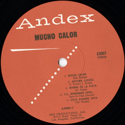 Art Pepper / アート・ペッパー / Mucho Color (A 3002)