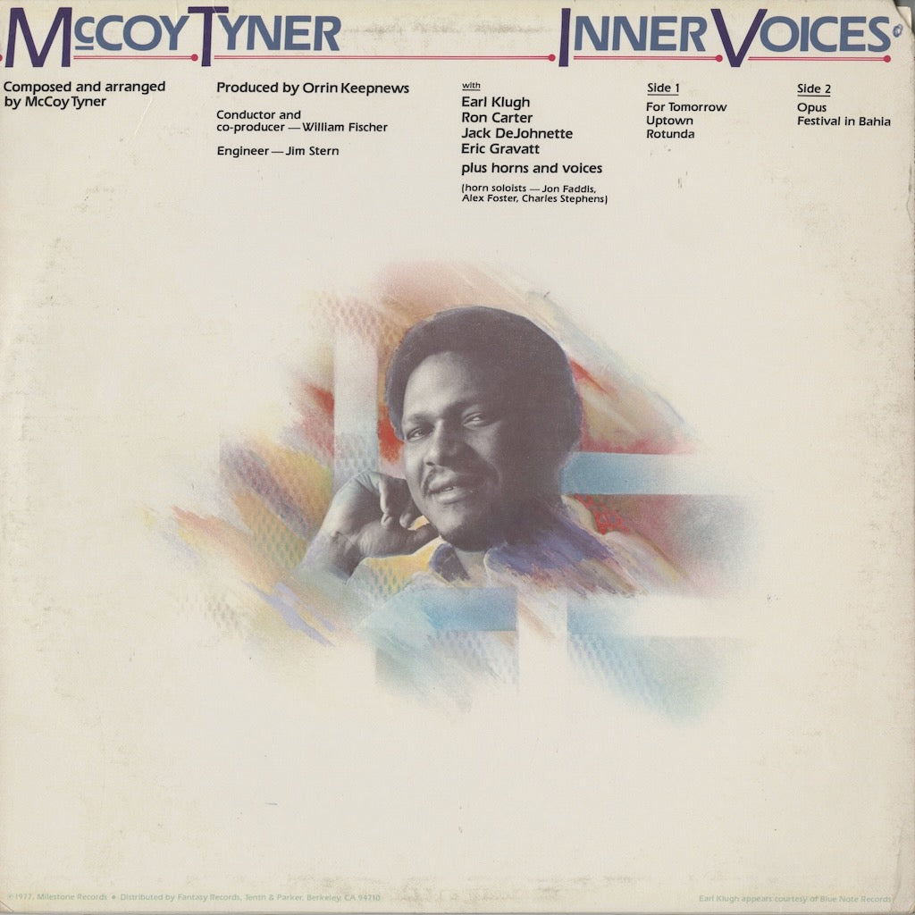 McCoy Tyner – Inner Voices (M-9079) 1977 US Milestone | 中古LP