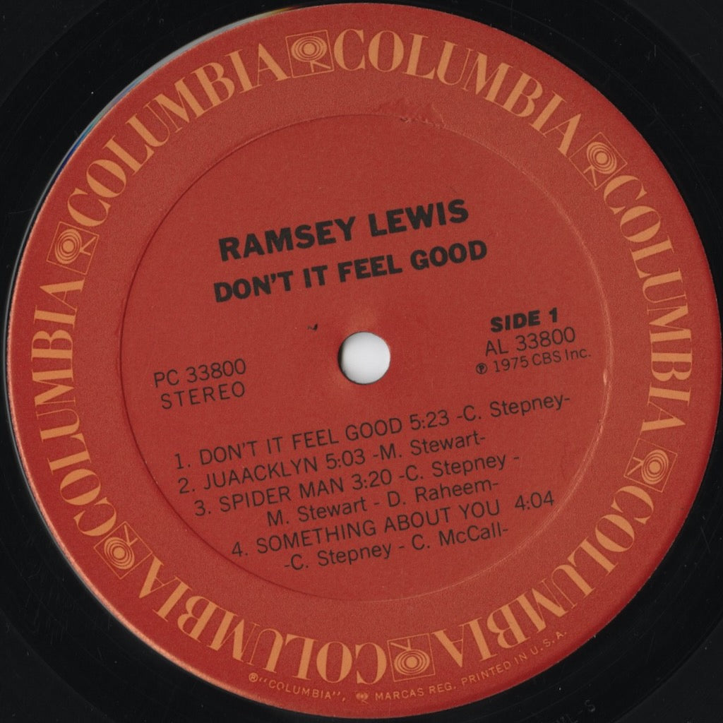 Ramsey Lewis - Don't It Feel Good (PC 33800) 1975 US Columbia｜中古LP