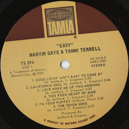Marvin Gaye & Tammi Terrell / マーヴィン・ゲイ & タミー・テレル / Easy (TS 294)