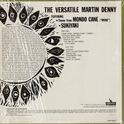Martin Denny - The Versatile Martin Denny (LRP-3307) LP 1963 US Liberty MONO｜中古LP