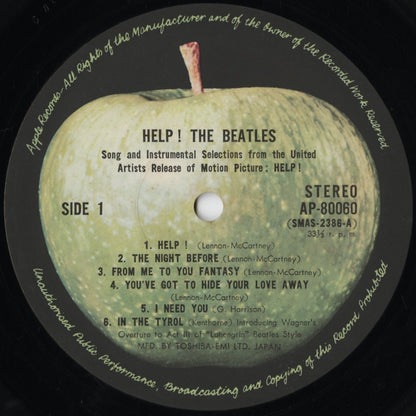 The Beatles - Help! (AP-80060) LP 1973 JPN Apple｜中古LP