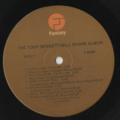 Tony Bennett / Bill Evans / トニー・ベネット　ビル・エヴァンス / The Tony Bennett Bill Evans Album (F-9489)