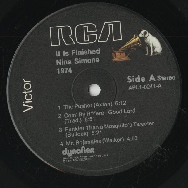 Nina Simone / ニーナ・シモン / It Is Finished (APL 1-0241)