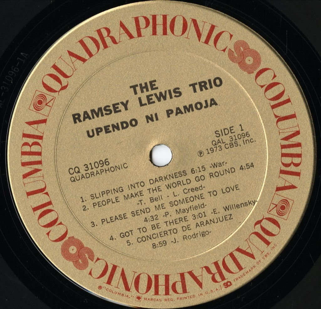 Ramsey Lewis / ラムゼイ・ルイス / Upendo Ni Pamoja (CQ 31096)