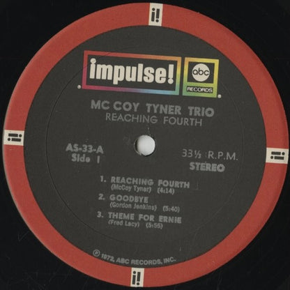 McCoy Tyner - Reaching Fourth (AS-33) 1972 US Impulse｜中古LP