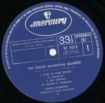 Chuck Mangione - The Chuck Mangione Quartet (RJ-5035) 1972 JPN Mercury｜中古LP