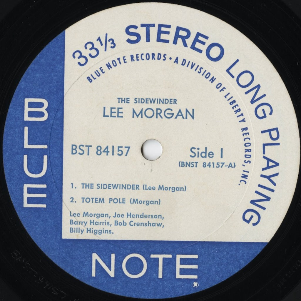 Lee Morgan / リー・モーガン / The Sidewinder (BST 84157) US Blue Note Liberty 青白Label