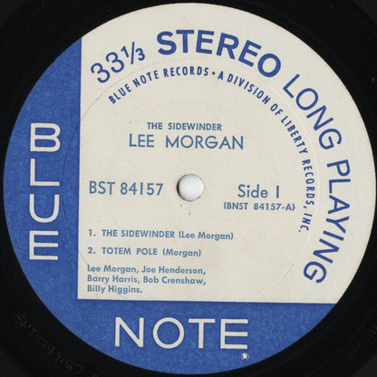 Lee Morgan / リー・モーガン / The Sidewinder (BST 84157) US Blue Note Liberty 青白Label