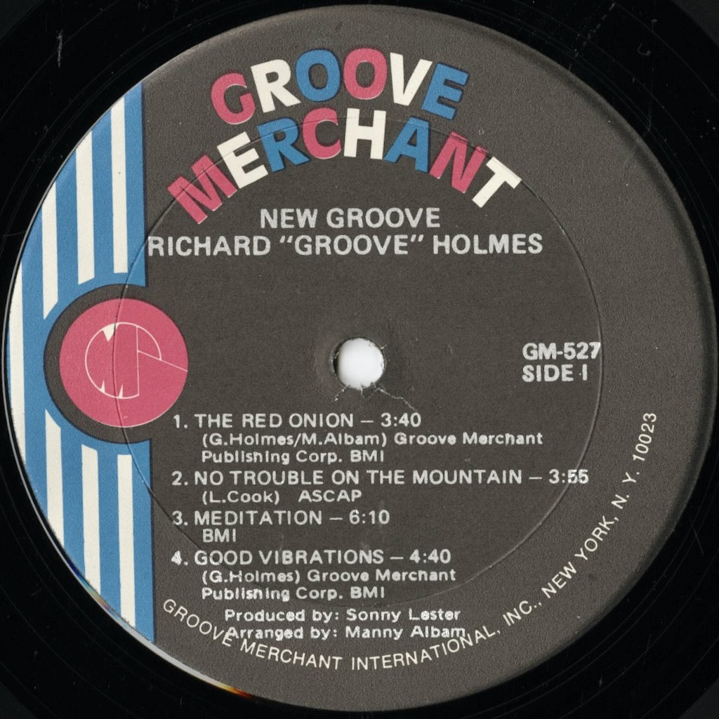 Groove Holmes / グルーヴ・ホルムズ / New Groove (GM 527)