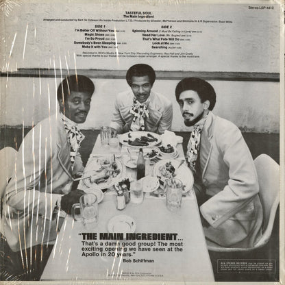 The Main Ingredient - Spinning Around (LSP-4412) 1970 US RCA Victor｜中古LP