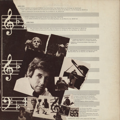Burt Bacharach - Burt Bacharach 1971 (SP3501) 1971 US A&M｜中古LP