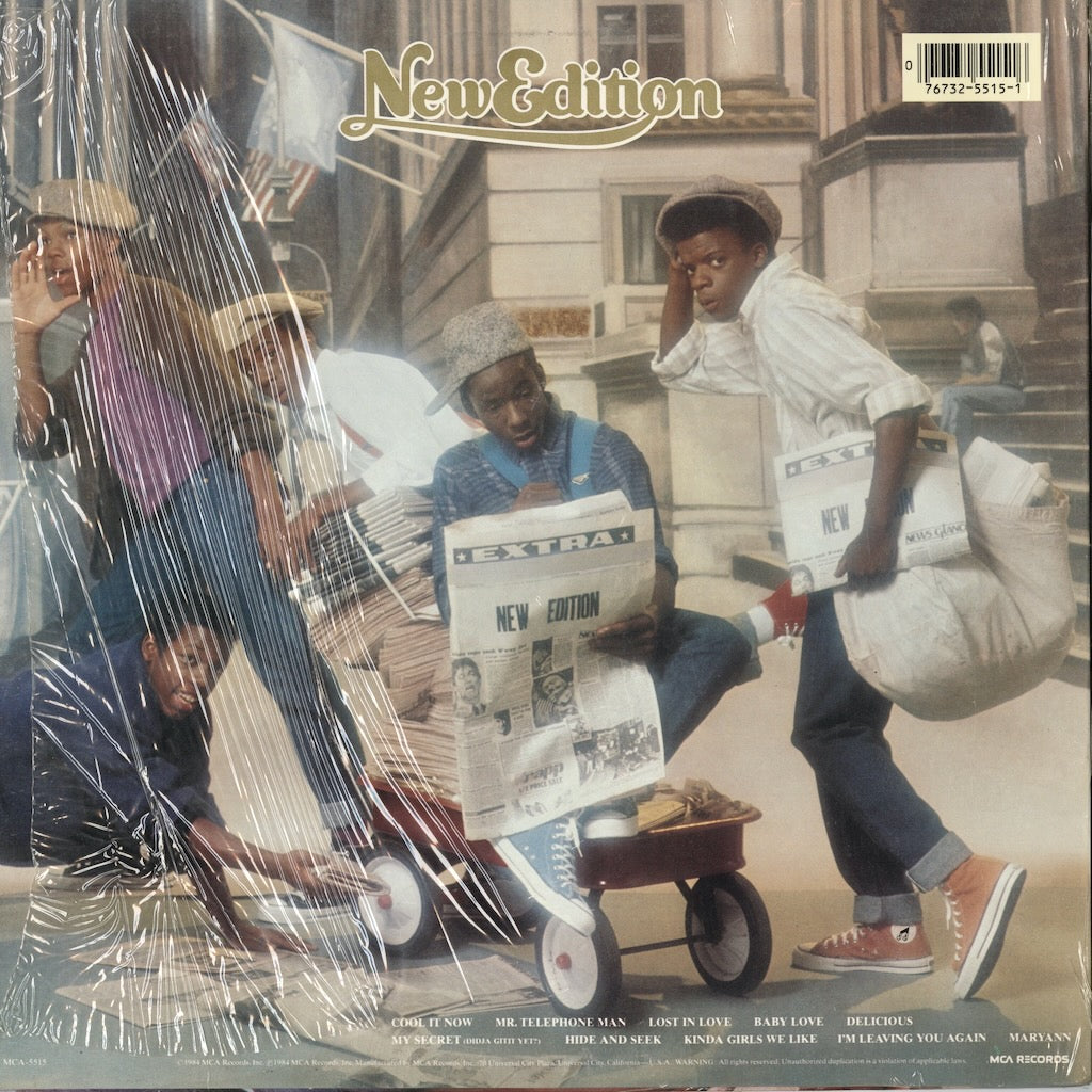New Edition / ニュー・エディション / New Edition (MCA5515)