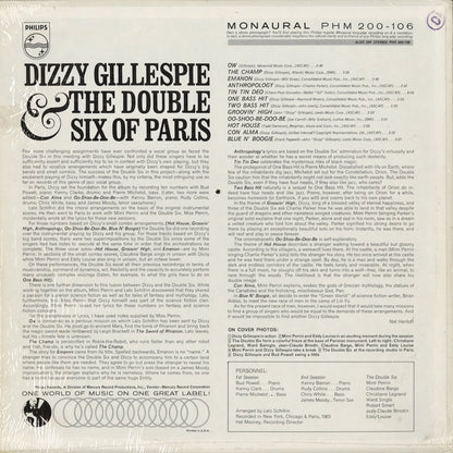 Dizzy Gillespie & The Double Six Of Paris - S.T. (PHM 200-106) 1963 US Philips｜中古LP