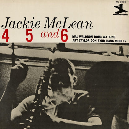 Jackie McLean - 4, 5 and 6 MJ-7096 Prestige
