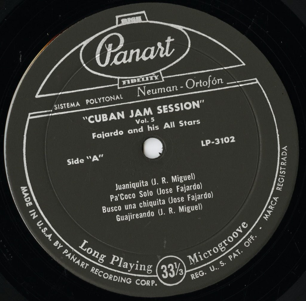 Cuban Jam Session Vol. 5 (LP-3102) LP 1964 US Panart｜中古LP