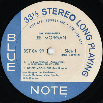 Lee Morgan / リー・モーガン / The Rumproller (BST 84199) NEW YORK USA オリジナル盤