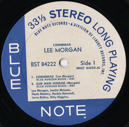 Lee Morgan - Cornbread (BST-84222) LP 1968 US Blue Note｜中古LP