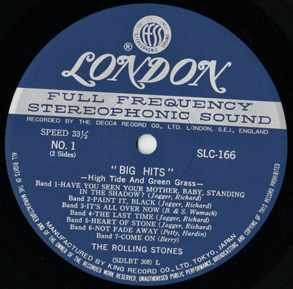Rolling Stones / ローリング・ストーンズ / Big Hits (High Tide and Green Grass) (SLC 166)