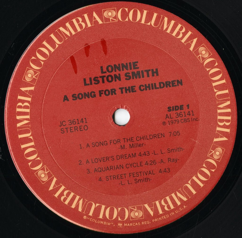 Lonnie Liston Smith – A Song For The Children (JC 36141) LP 1979 US Columbia | 中古LP