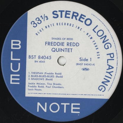 Freddie Redd / フレディ・レッド / Shades Of Redd (BN 4045)