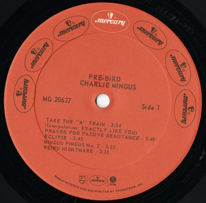 Charlie Mingus / チャーリー・ミンガス / Pre-Bird (MG20627)
