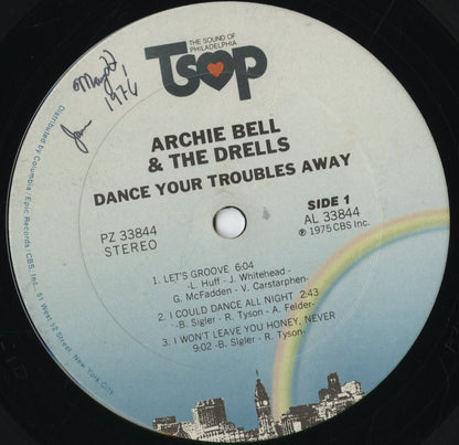 Archie Bell & The Drells - Dance Your Troubles Away (PZ 33844) 1975 US TSOP｜中古LP