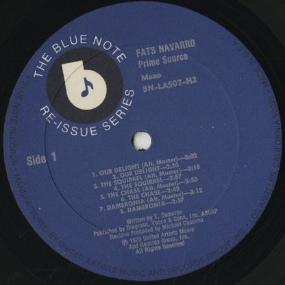 Fats Navarro - Prime Source (BN-LA507-H2) 2LP 1975 US Blue Note｜中古LP