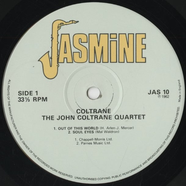 John Coltrane / ジョン・コルトレーン / Coltrane (1962) (JAS 10)