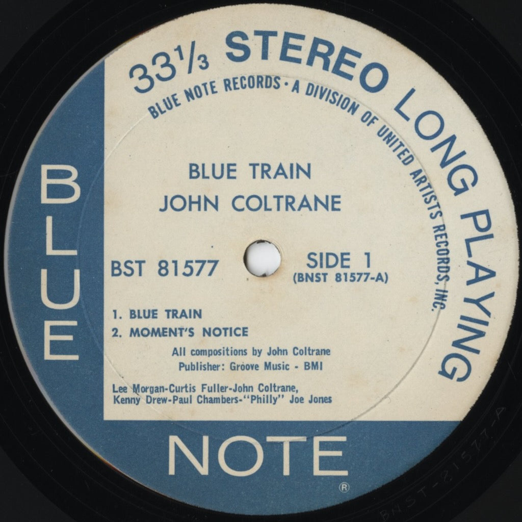 John Coltrane / ジョン・コルトレーン / Blue Train (BST-81577) US Blue Note UA 青白Label