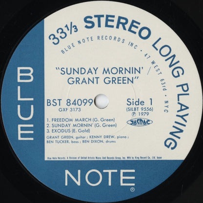 Grant Green - Sunday Mornin' (GXF 3173) 1979 JPN Blue Note｜中古LP