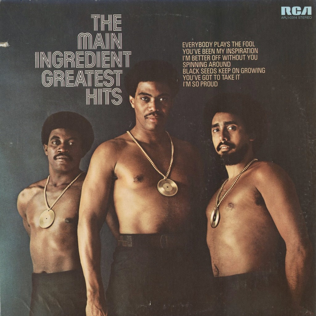 The Main Ingredient - Greatest Hits (APL1-0314) 1973 US RCA Victor｜中古LP