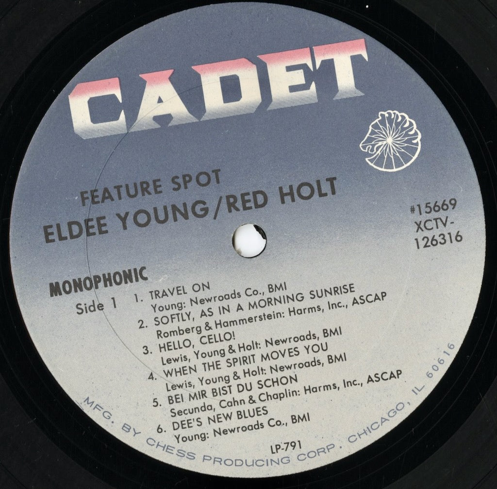 Eldee Young, Red Holt - Just For Kicks (LP-791) LP 1967 US Cadet