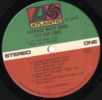 Average White Band / アヴェレージ・ホワイト・バンド / Cut The Cake (SD 18140)
