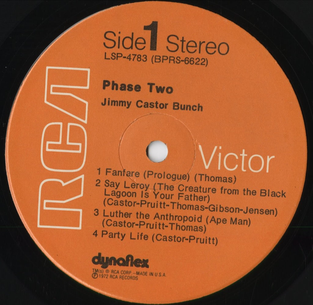 Jimmy Castor Bunch - Phase Two (LSP-4783) 1972 US RCA｜中古LP