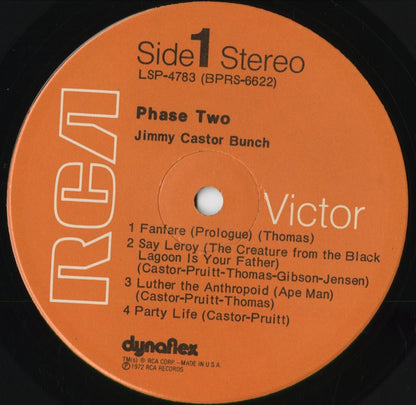 Jimmy Castor Bunch - Phase Two (LSP-4783) 1972 US RCA｜中古LP