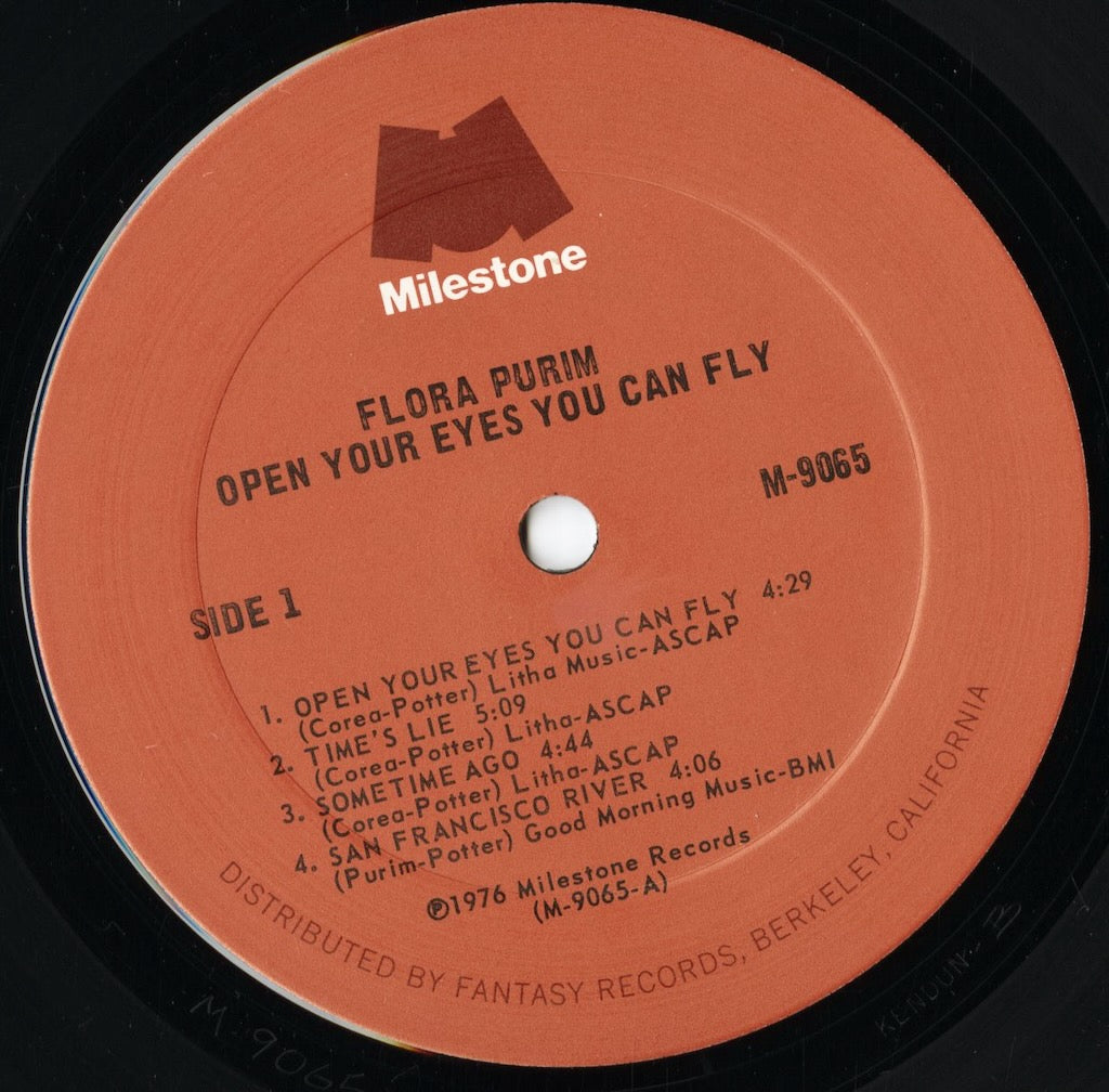 Flora Purim - Open Your Eyes You Can Fly (M-9065) LP 1976 US Milestone｜中古LP