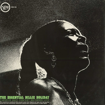 Billie Holiday - The Essential Billie Holiday - Carnegie Hall Concert (2304 343) 1983 FRA Verve｜中古LP ビリー・ホリデイ