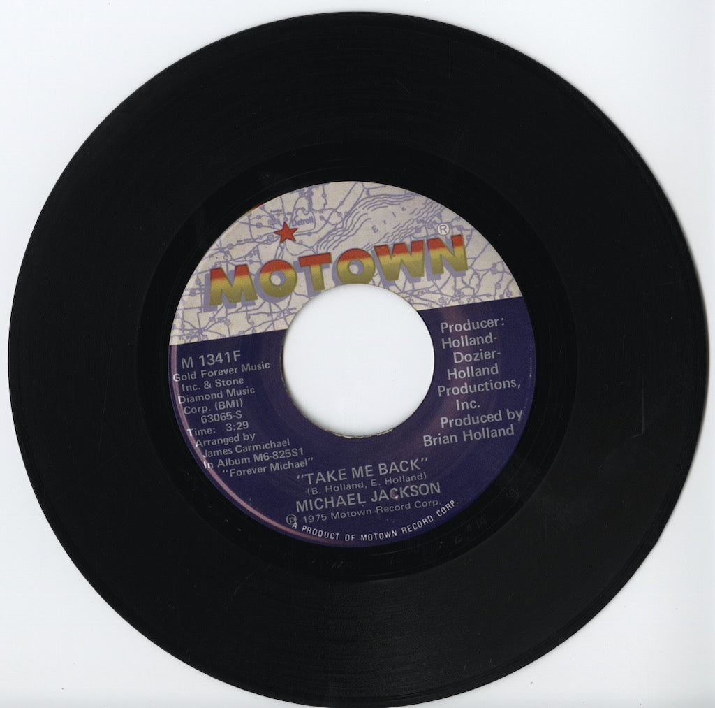 Michael Jackson / マイケル・ジャクソン / We're Almost There / Take Me Back -7 (M 1341F)