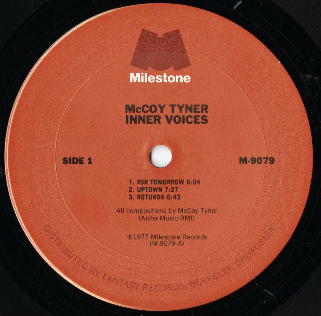 McCoy Tyner – Inner Voices (M-9079) 1977 US Milestone | 中古LP